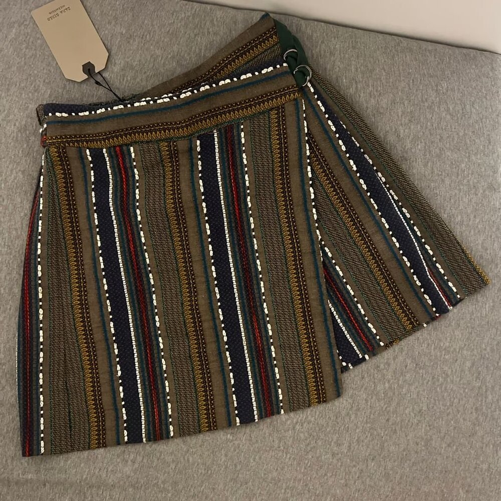 Casual Collection Woven Wrap Skirt